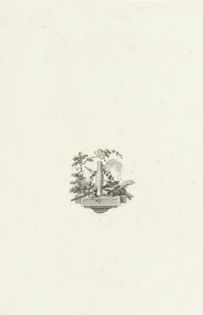 Titelpagina voor: Adriaan Loosjes Pz. 'Frank van Borselen en Jacoba van Beijeren', 1790