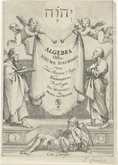 Titelpagina voor Algebra Ofte Nieuwe Stel-Regel
