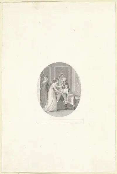 Titelpagina voor: August Lafontaine, 'De Zonderlinge', 1803