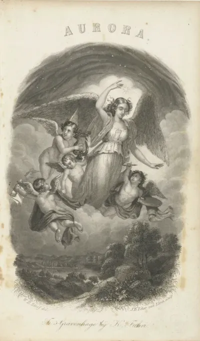 Titelpagina voor Aurora, Den Haag 1840-1878