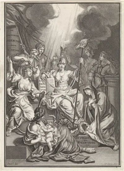 Titelpagina voor B. Pictet, De christelyke zedekunst, 1731