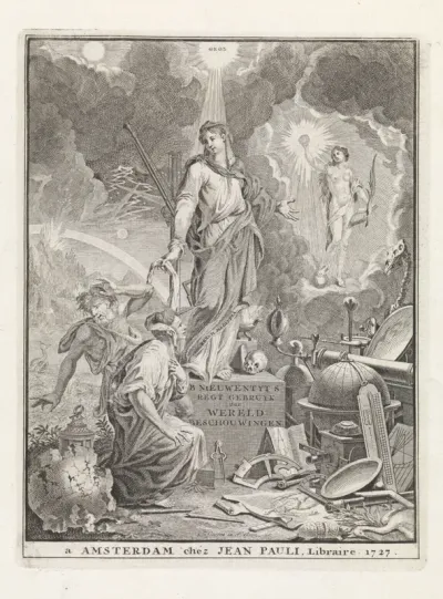 Titelpagina voor: Bernard Nieuwentijt, Die Erkänntnüss der Weißheit, 1732