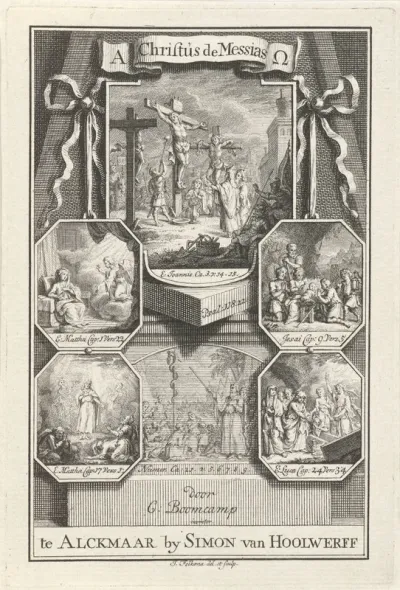 Titelpagina voor: C. Boomkamp, Christus de Messias, 1741