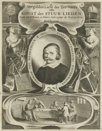 Titelpagina voor: C.H. Gietermaker, Konst der Stuur-lieden, 1697