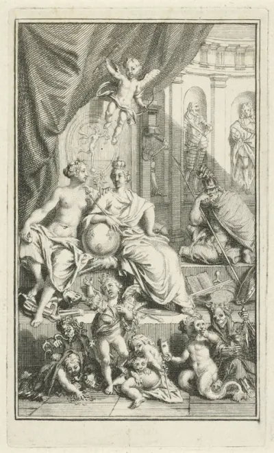 Titelpagina voor: C.M. Vanel, Galanteries des rois de France, 1731