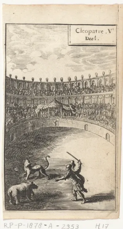Titelpagina voor: Calprenède, La. Cleopatre Ve deel (...), 1666