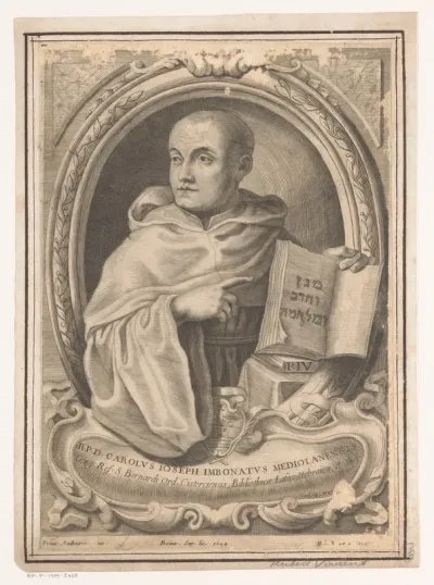 Titelpagina voor: Carlo Giuseppe Imbonati, Bibliotheca Latino-Hebraica (...), 1694