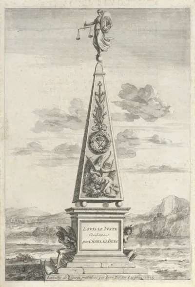 Titelpagina voor: Ch. Beys, Louis le Juste combattant, 1649