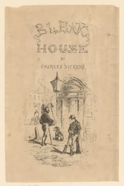 Titelpagina voor: Charles Dickens, Bleak House, 1853
