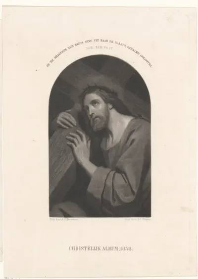 Titelpagina voor: Christelijk album, 1856