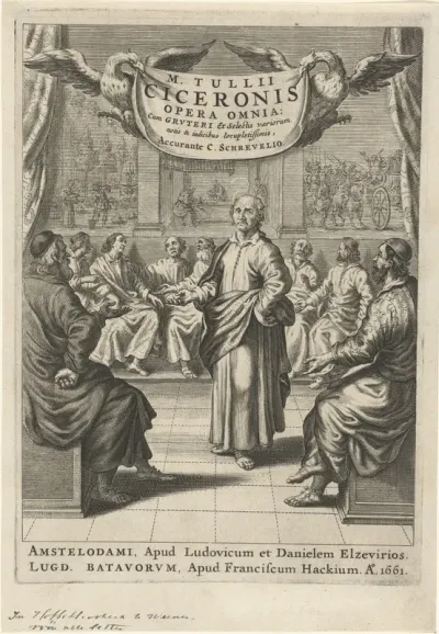 Titelpagina voor: Cicero, opera omnia, 1661
