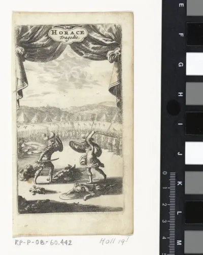 Titelpagina voor: Corneille, Pierre. Horace. Tragedie, 1663