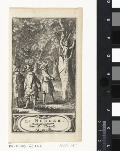 Titelpagina voor: Corneille, Pierre. Le berger extravagant. Pastorale burlesque, 1663