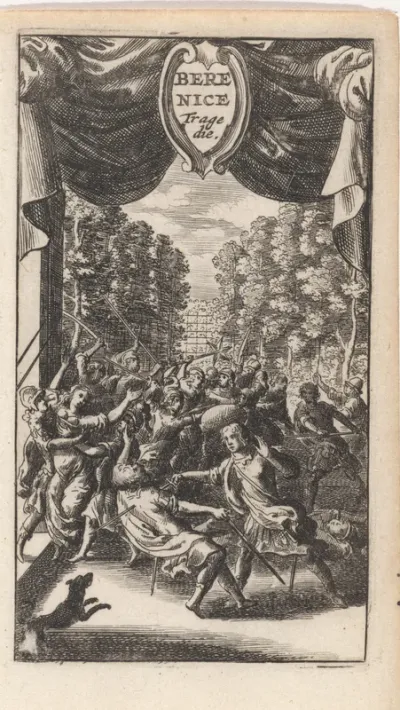 Titelpagina voor: Corneille, Thomas. Tite et Berenice. Tragedie, 1662