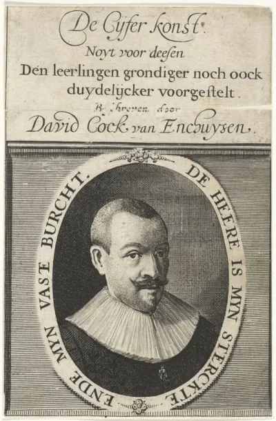 Titelpagina voor: D. Cock, De cyfer-konst noyt (...) voorgestelt, 16XX