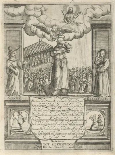 Titelpagina voor: D. van Baardt, Sondekraem ter bekeerde saligheyt, 1662