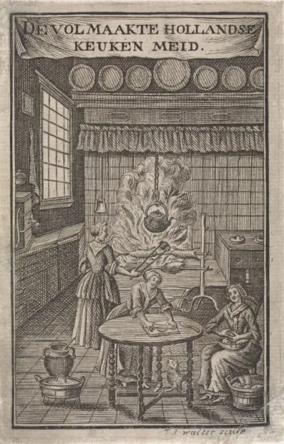 Titelpagina voor: De volmaakte Hollandsche keuken-meid, 1746