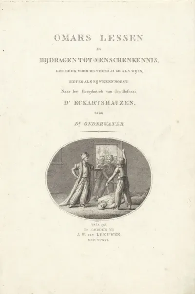 Titelpagina voor: Eckartshausen, Omars lessen, 1816