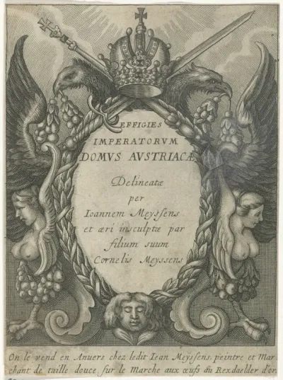Titelpagina voor: Effigies Imperatorum Domus Austriacae