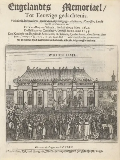 Titelpagina voor: Engelandts memoriael, tot eeuwighe gedachtenis, 1649