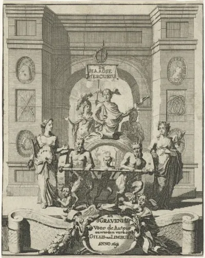 Titelpagina voor Gillis van Limburg, De Haagse Mercurius, 1698