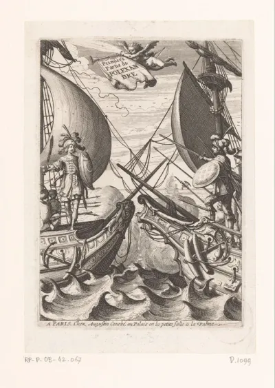 Titelpagina voor: Gomberville, Marin le Roy de. La première partie de Polexandre, 1637
