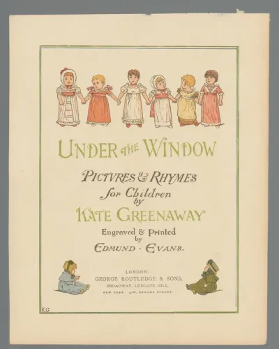 Titelpagina voor: Greenaway, Under the window, 1878