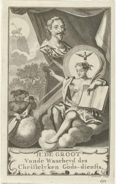 Titelpagina voor: H. de Groot, Vande Waarheyd des Christelyken Gods-dienst