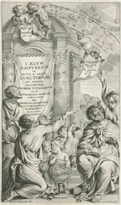 Titelpagina voor: H. Engelgrave, Coelum Empyreum, 1666