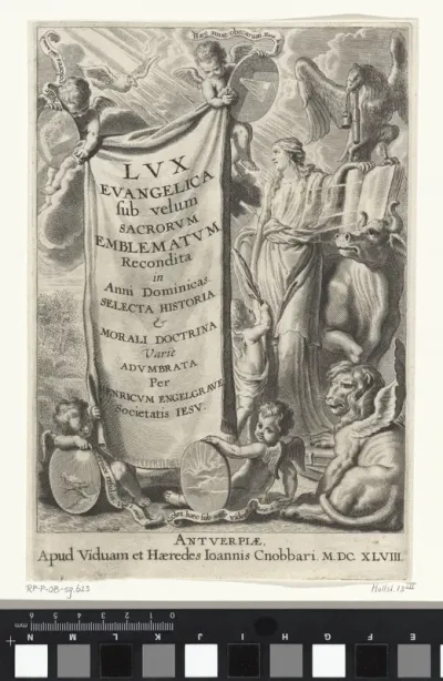 Titelpagina voor: H. Engelgrave, Lux Evangelica (...), 1648