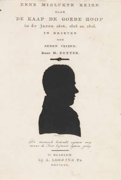 Titelpagina voor: H. Potter, Lotgevallen en ontmoetingen, 1806