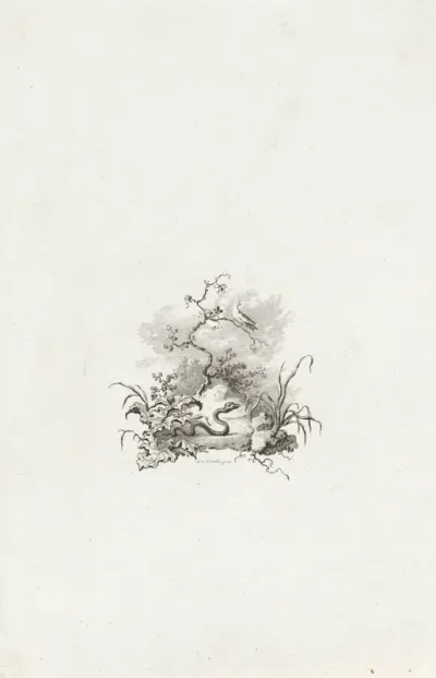 Titelpagina voor: H. van Herwerden, 's heilands verzoekingen in de woestijne, 1786
