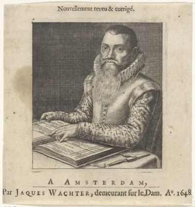 Titelpagina voor H. Waninghen, Thresoor van't Italiaens boeck-houden, 1648.