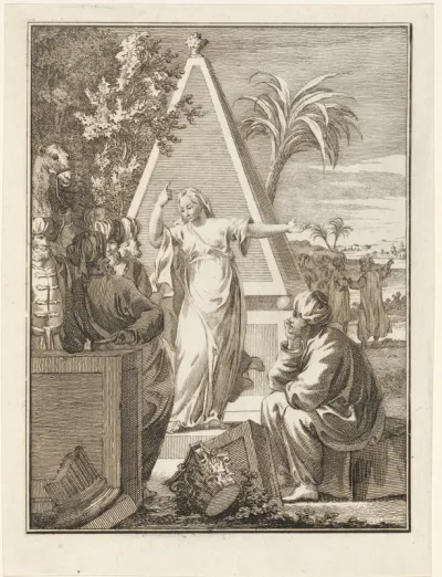 Titelpagina voor: 'Hedendaagsche Historie der Turken, deel 4', 1766
