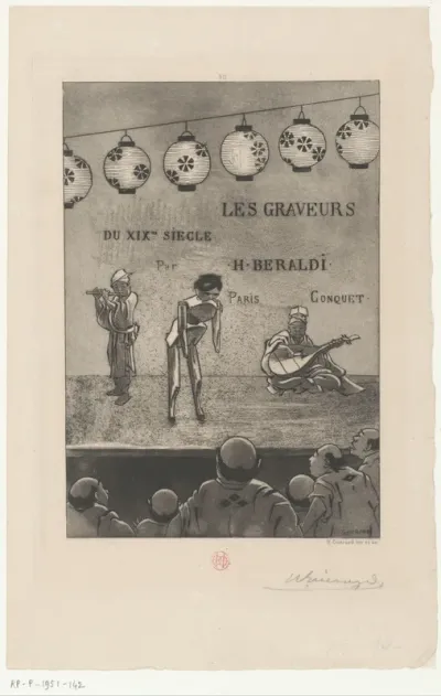 Titelpagina voor: Henri Béraldi, Les Graveurs du XIXe siècle (...), 1888