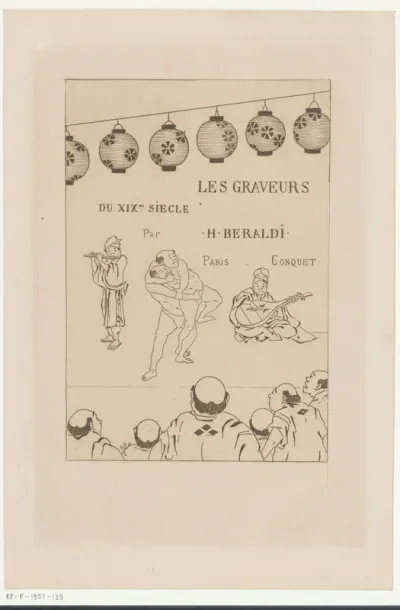 Titelpagina voor: Henri Béraldi, Les Graveurs du XIXe siècle (...), 1888