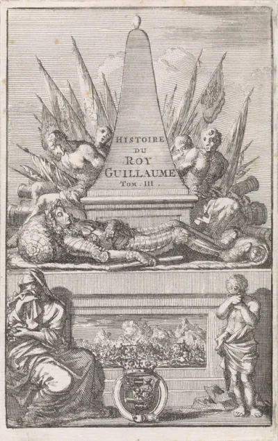 Titelpagina voor: Histoire de Guillaume III. roi d'Angleterre (...) prince d'Orange dl. 3, 1703