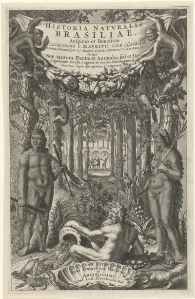 Titelpagina voor: Historia Naturalis Brasiliae, 1648
