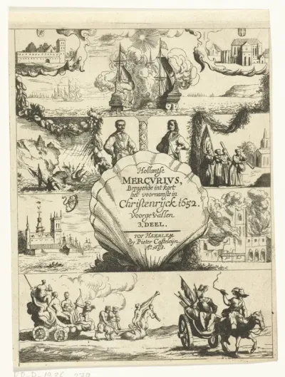 Titelpagina voor: Hollantse Mercurius, 1652, deel 3
