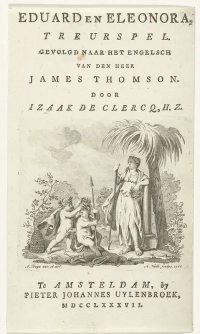 Titelpagina voor: Izaak de Clercq, Eduard en Eleonora, 1787