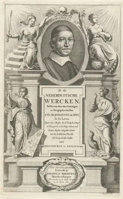 Titelpagina voor: J. de Mey. Alle de Neder-Duitsche Wercken, 1681