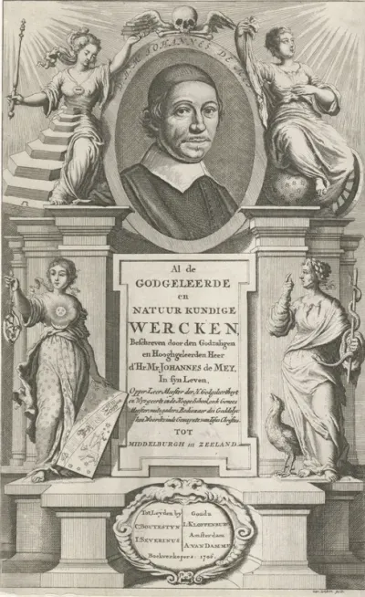 Titelpagina voor: J. de Mey. Alle de Neder-Duitsche Wercken, 1706