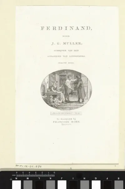 Titelpagina voor: J.G. Muller, 'Ferdinand', 1805