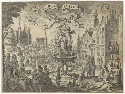 Titelpagina voor J.J. Starter, Friesche lust-hof, 1621