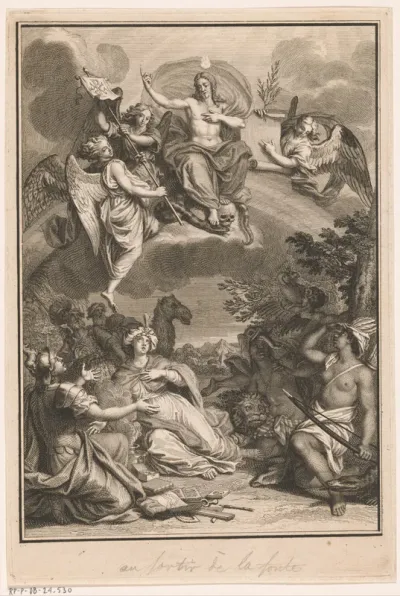 Titelpagina voor: J. Lenfant en I. de Beausobre, Le Nouveau Testament, 1718