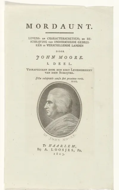 Titelpagina voor: J. Moore, Mordaunt, 1803