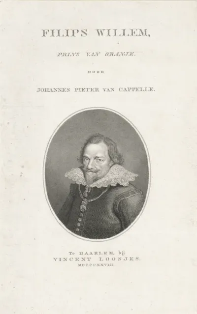 Titelpagina voor: J.P. van Cappelle, Filips Willem, 1828