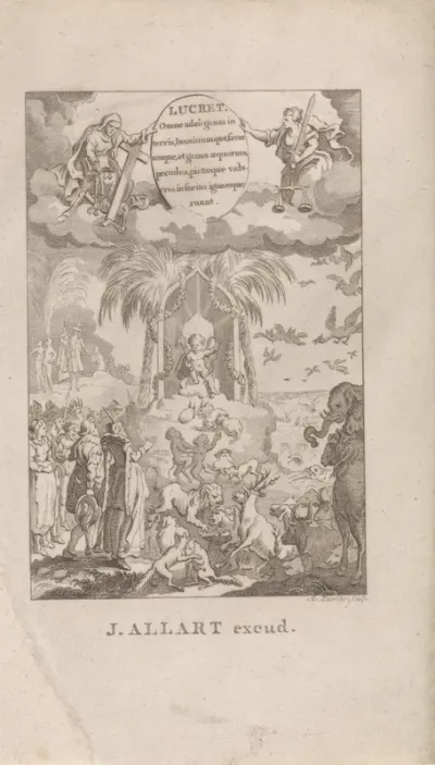 Titelpagina voor: Jacob Cats, Trou-Ringh, in: Alle de werken, 1790