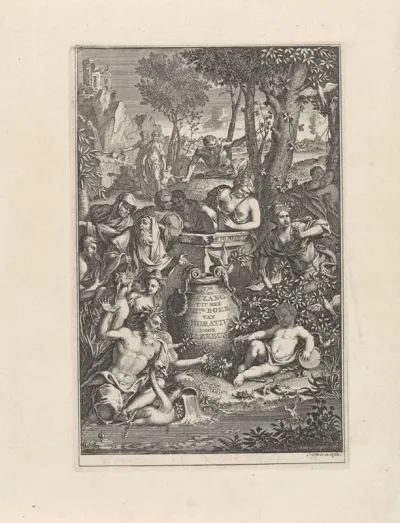 Titelpagina voor: Jacob Zeeus, "IVde Gezang uit het IIIde Boek van Q. Horatius", 1712