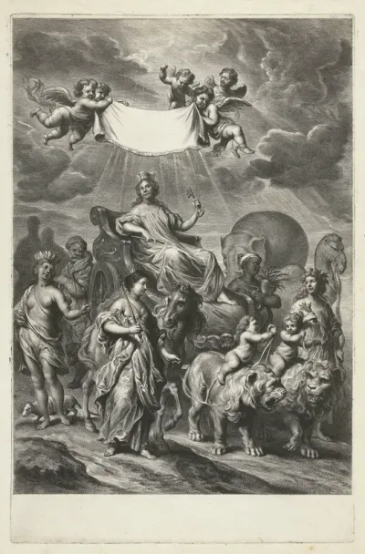 Titelpagina voor: Joan Blaeu, Geographia, qvæ est Cosmographiæ Blavianæ pars prima, Amsterdam 1665